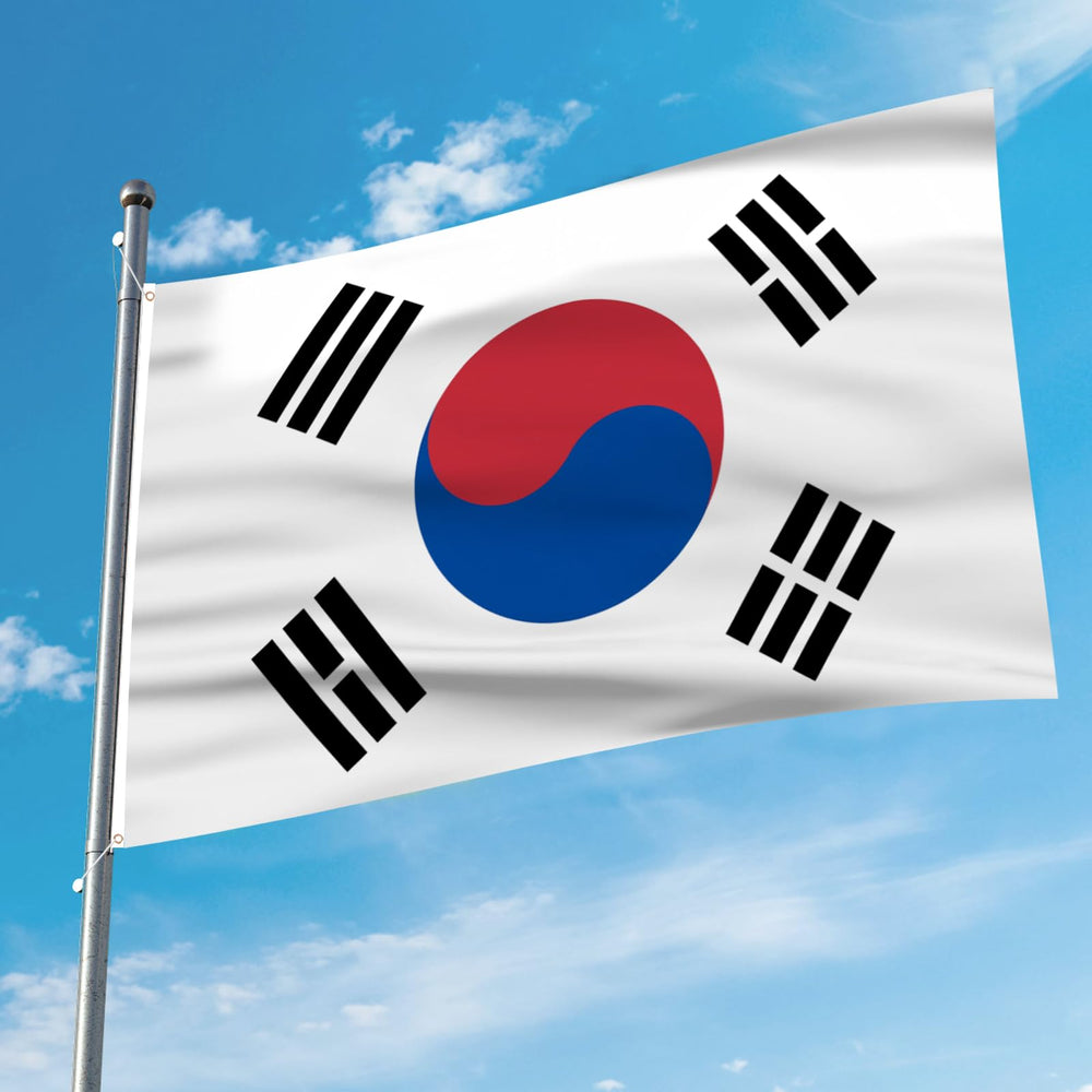 Packaging of AhfuLife Korean Flag with specifications visible