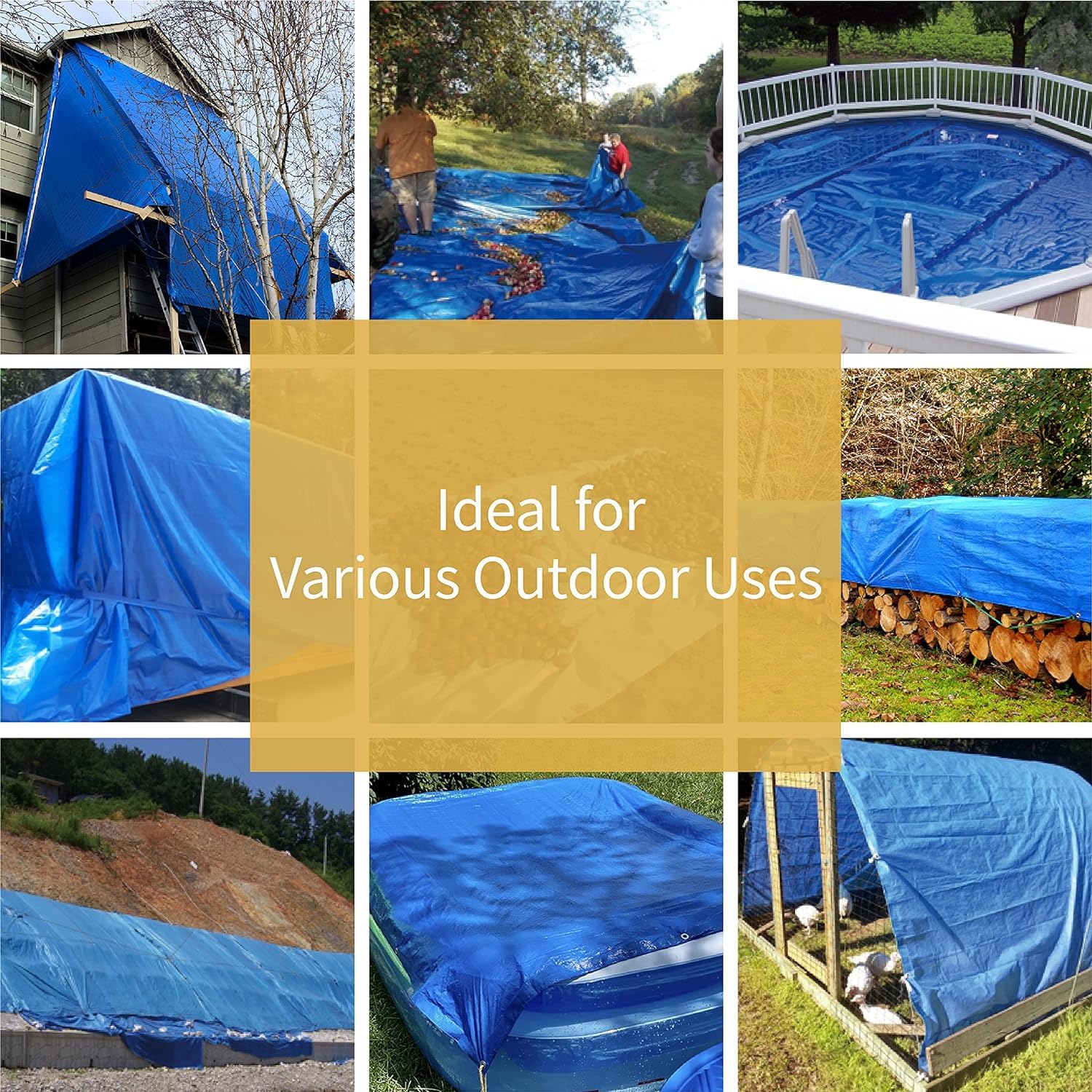 Packaging of Ahpuhtan 18 FT pool liner pad