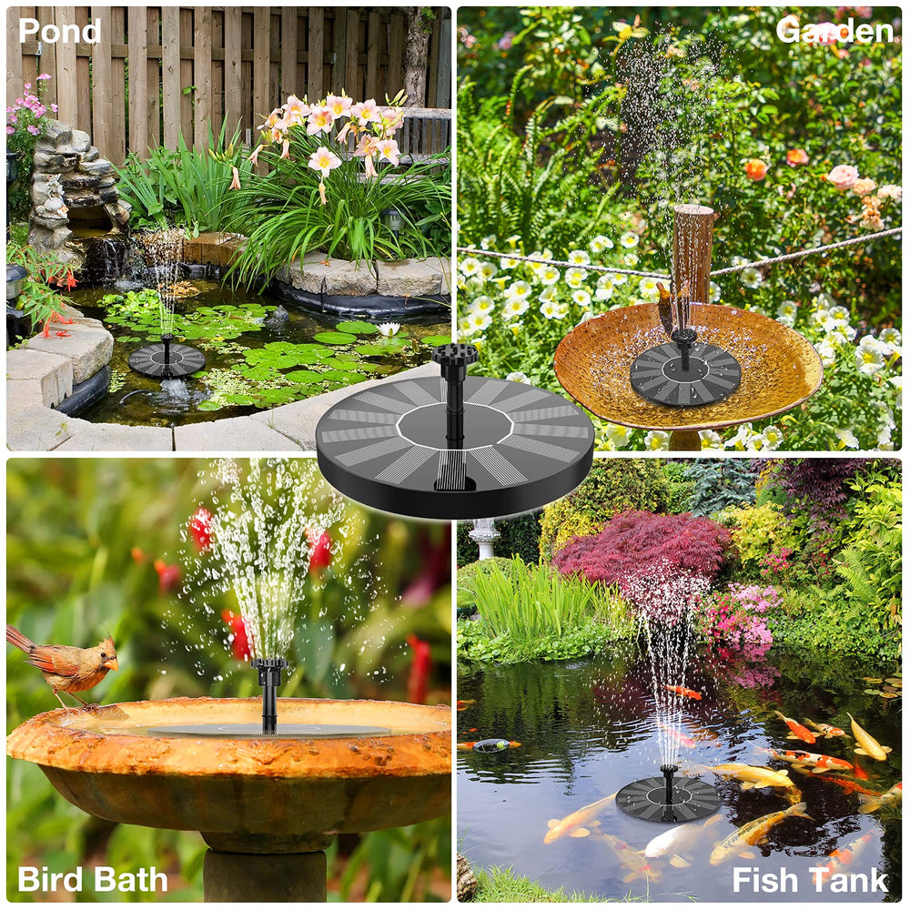 Packaging of AISITIN Solar Powered Garden Fountain