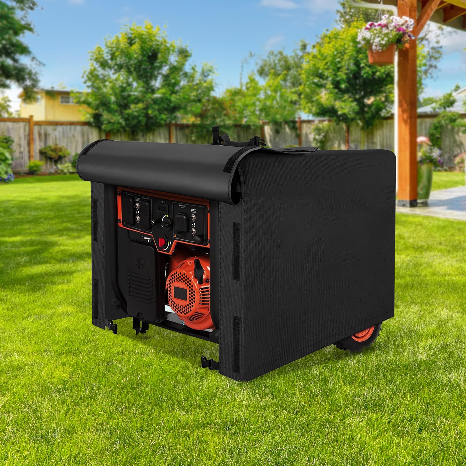 Packaging of AKEfit Universal Waterproof Generator Cover