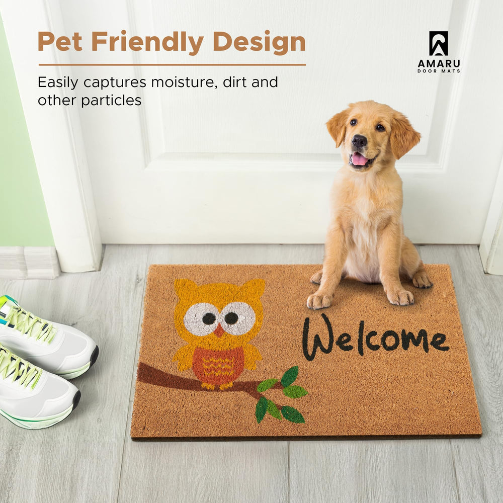 Packaging of AMARU Coir Welcome Mat