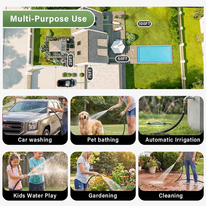 Packaging of ARBUTUS garden hose 5/8 x 10ft