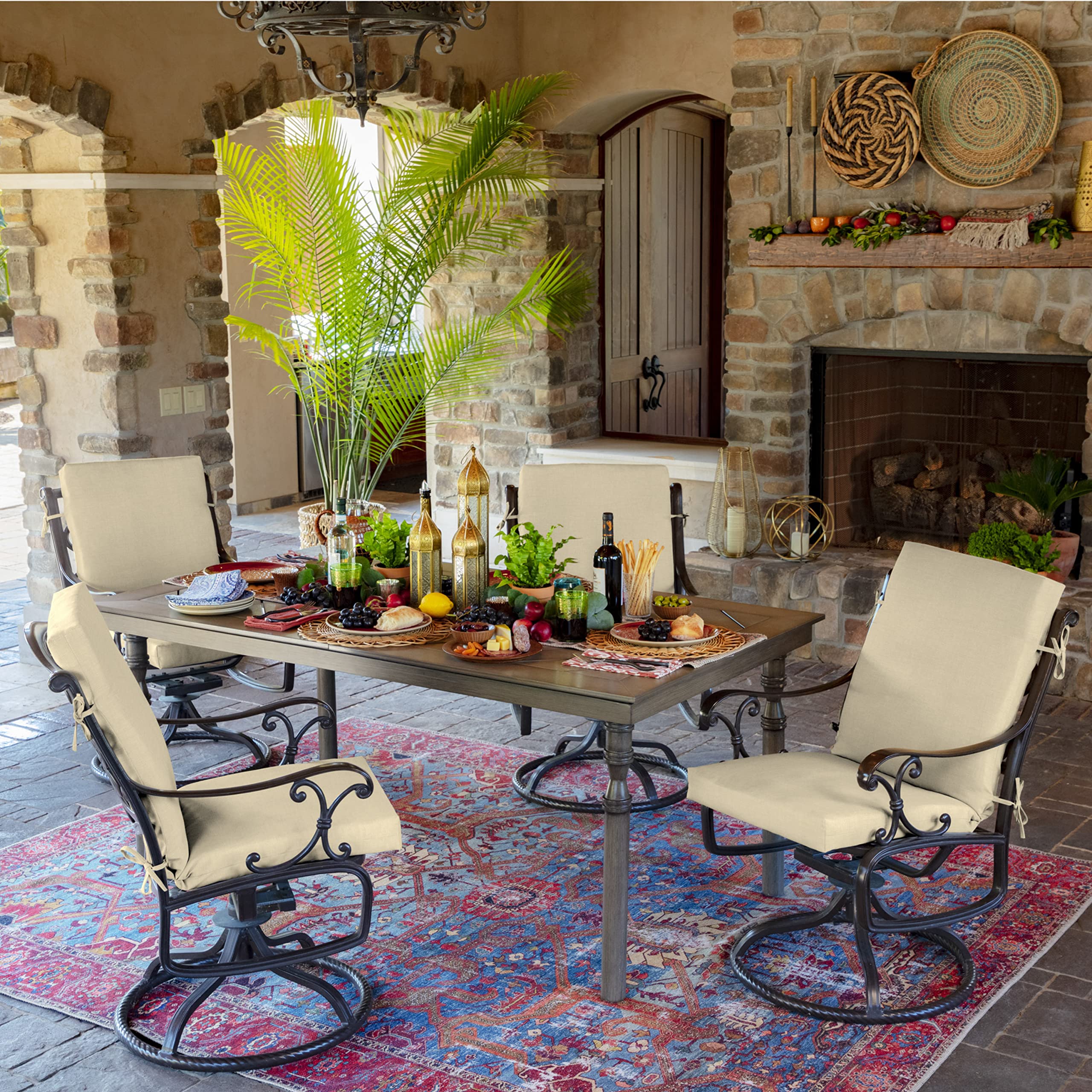 Packaging of Arden Selections Outdoor Midback Chair Cushion