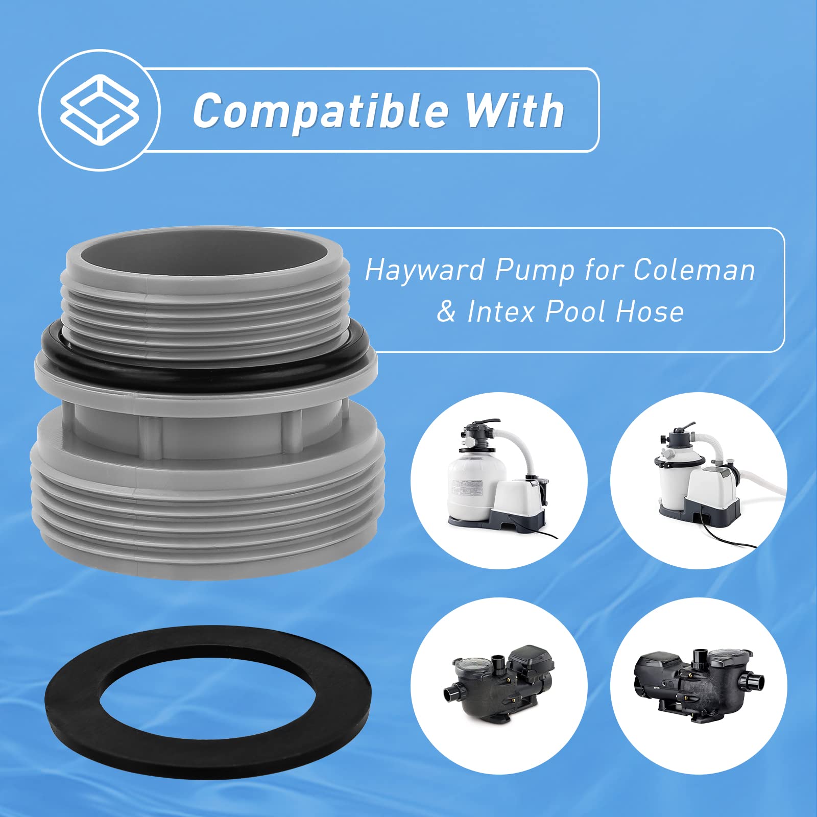 Packaging of ArrogantF Hose Conversion Adapters Kit
