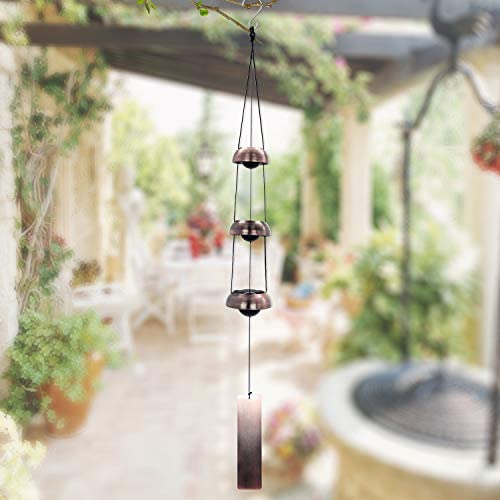 Packaging of ASTARIN Copper Wind Chimes with product information