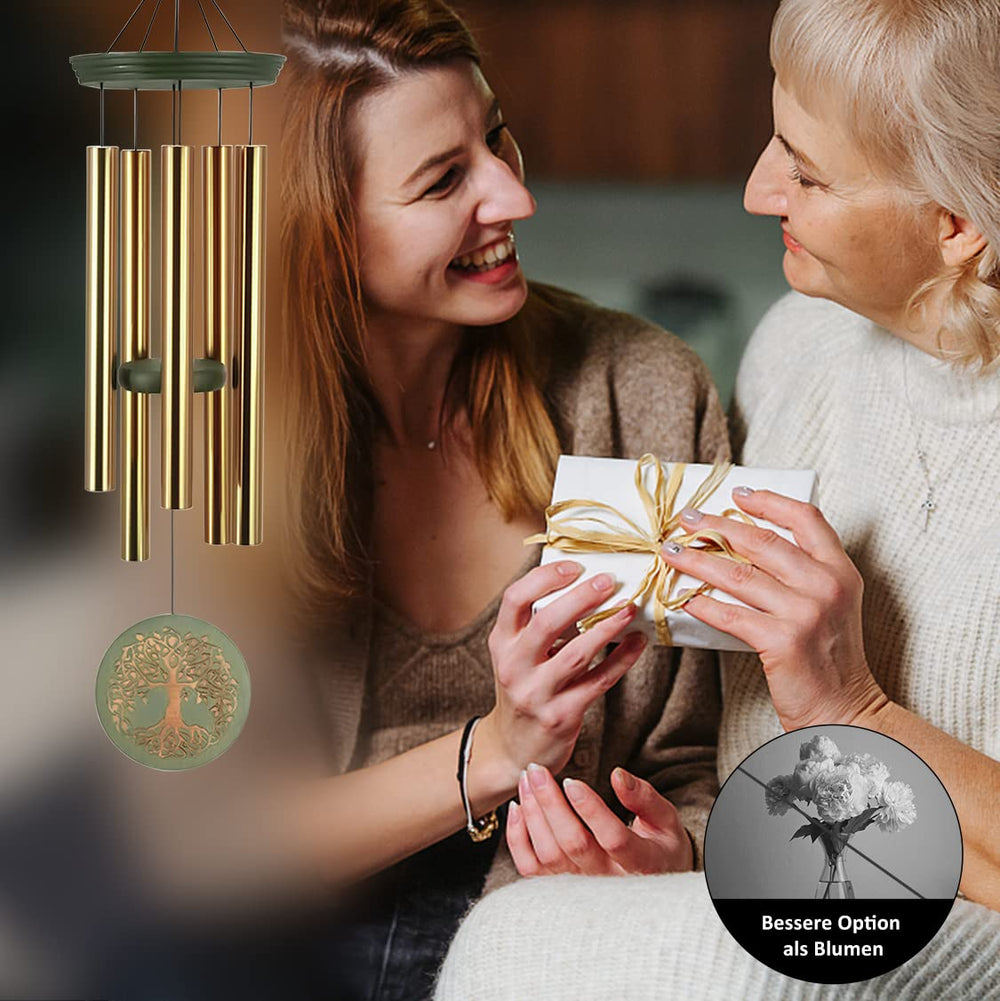 Packaging of ASTARIN Tree of Life Wind Chimes