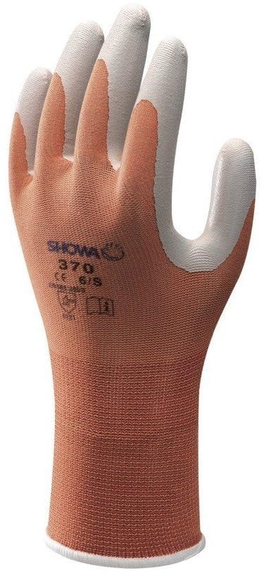 Packaging of Atlas Glove NT370 nitrile garden gloves