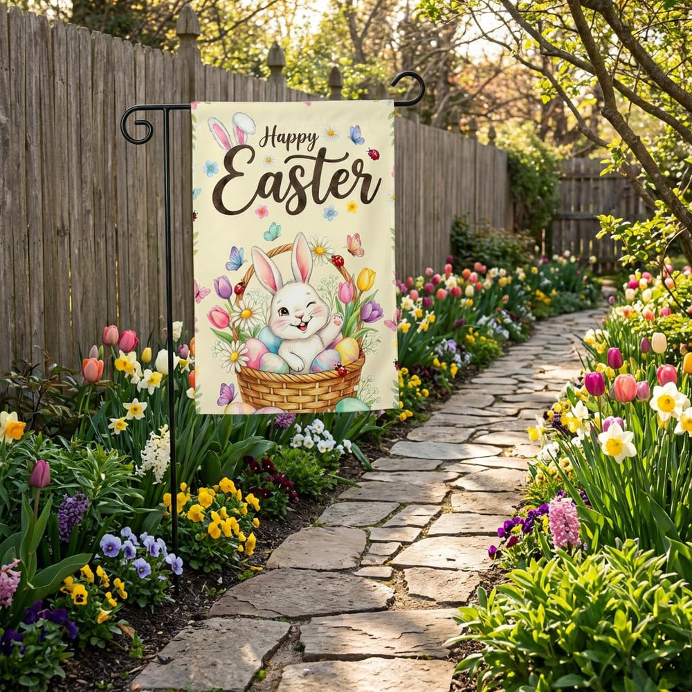 Packaging of BANANABROTHER Easter Garden Flag