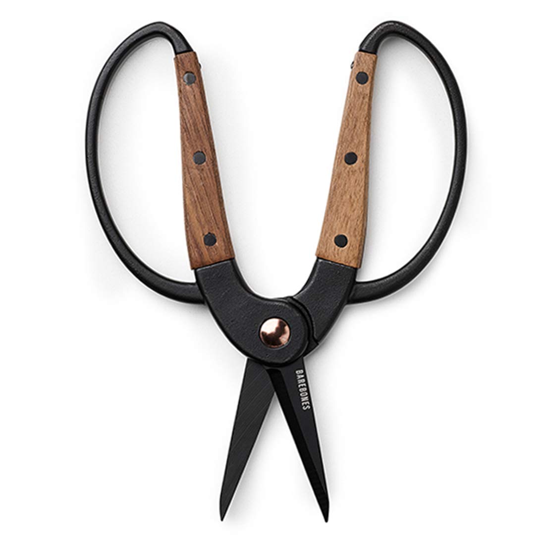 Packaging of Barebones Garden Scissors on display