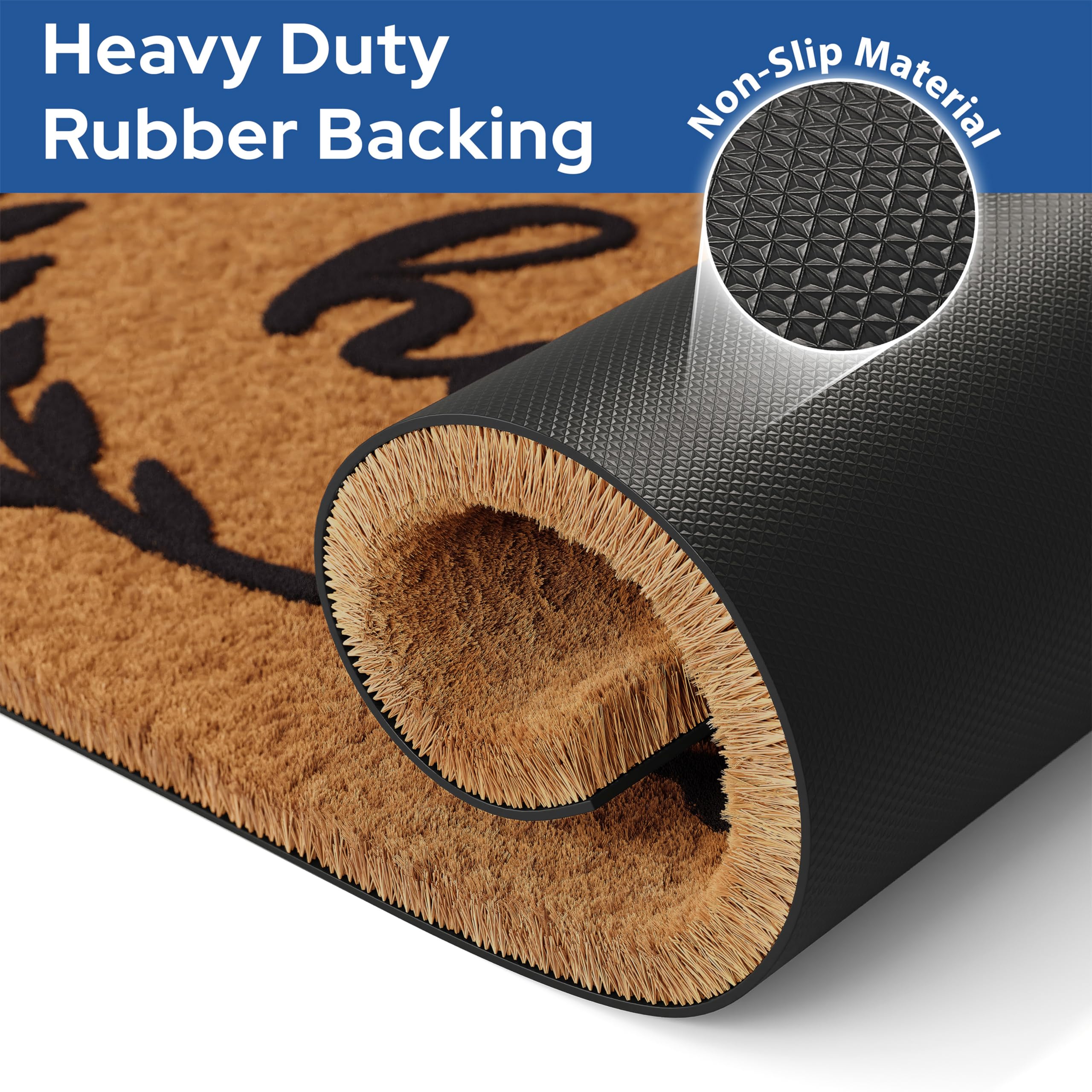 Packaging of Barnyard Designs Natural Coco Coir Doormat