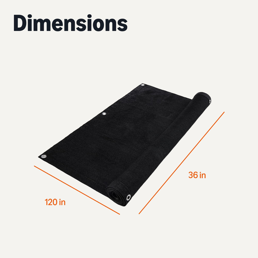 Packaging of Basics Privacy Screen Fence