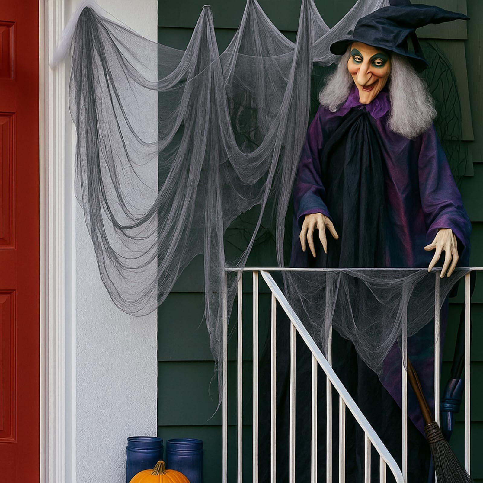 Packaging of Boao Halloween Gray Cheesecloth