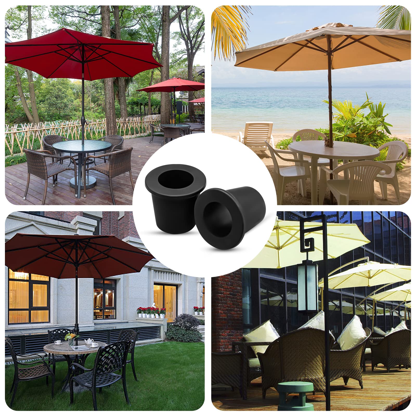 Packaging of CANIPHA patio umbrella hole ring plug