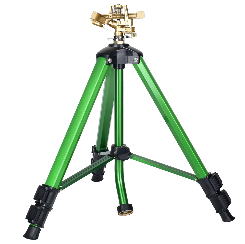 Packaging of Cheerwater Tripod Sprinkler System showing features