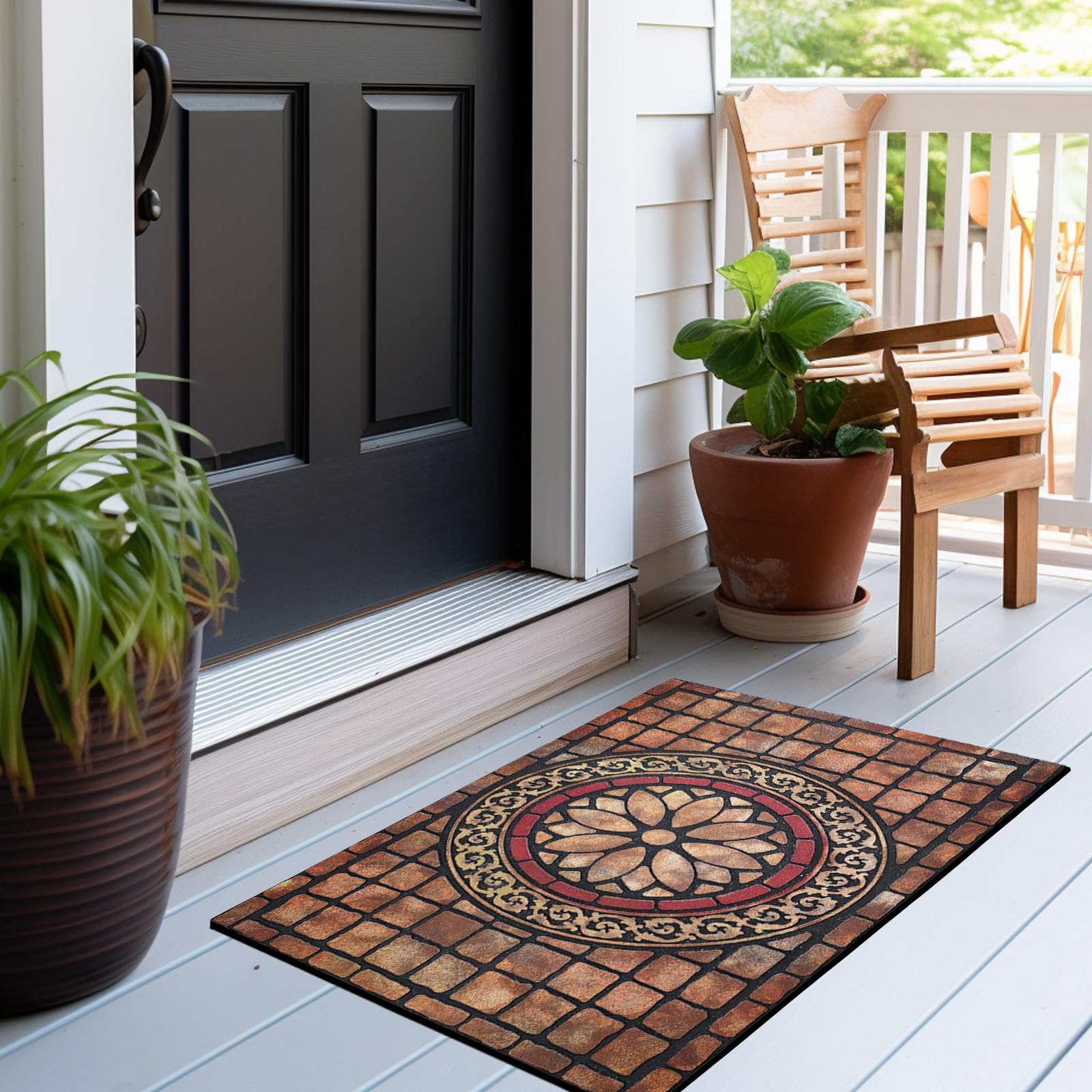Packaging of CHICHIC Rectangle Door Mat