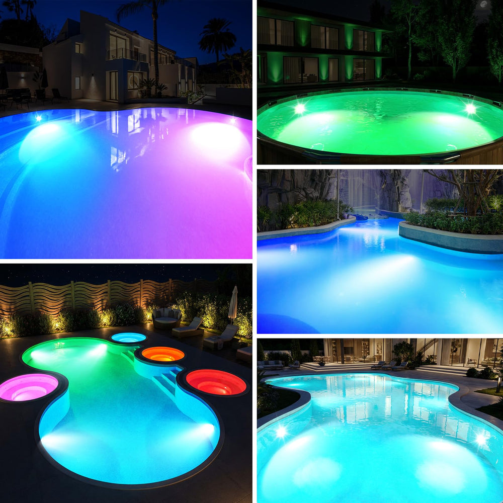 Packaging of Ciavca Submersible Pool Lights