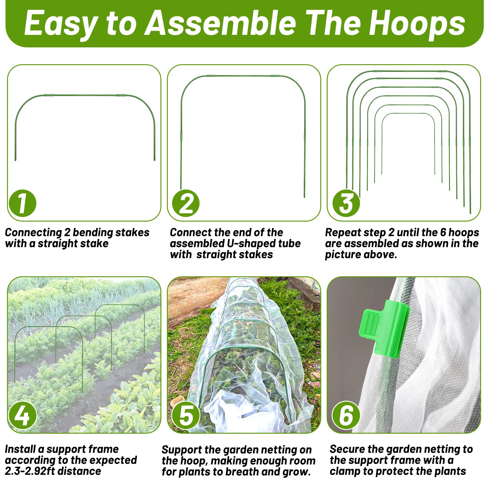 Packaging of Cludoo Garden Mesh Netting Kit