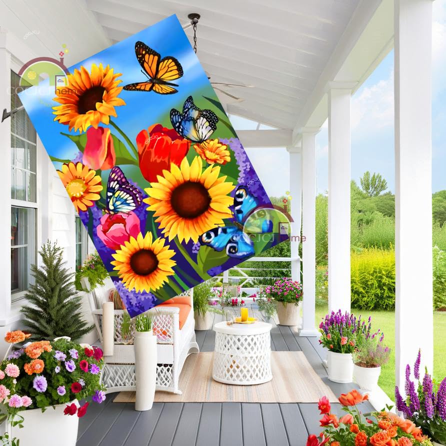 Packaging of COCJCJ Large Garden Flag 28x40