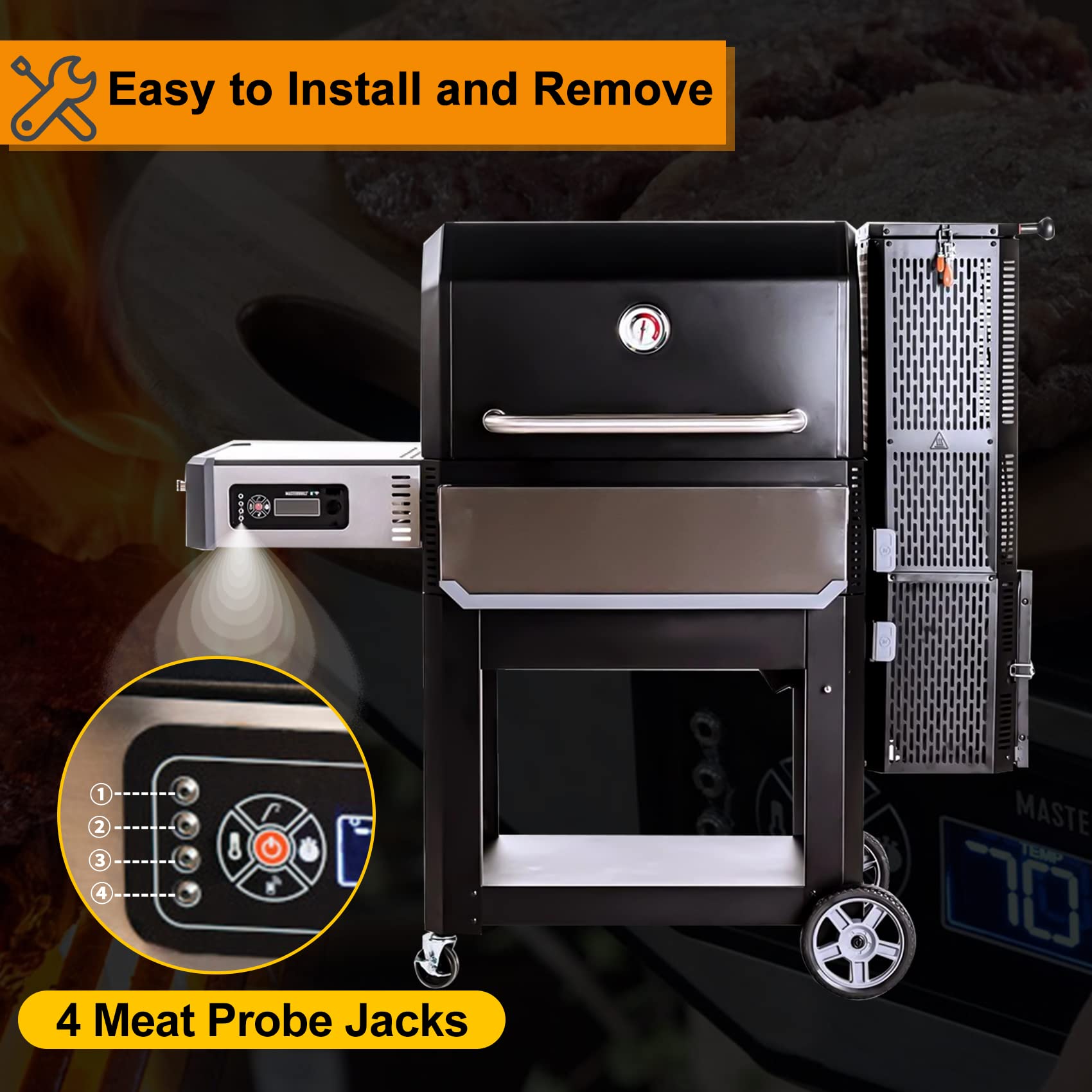 Packaging of COMVIEE Meat Temperature Probes