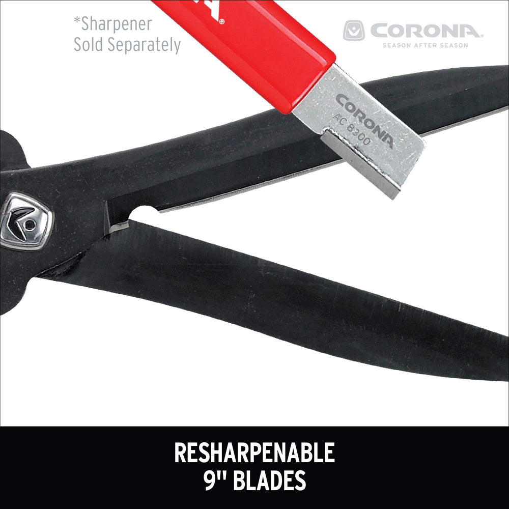 Packaging of Corona HS3244 Hedge Shear showing product details