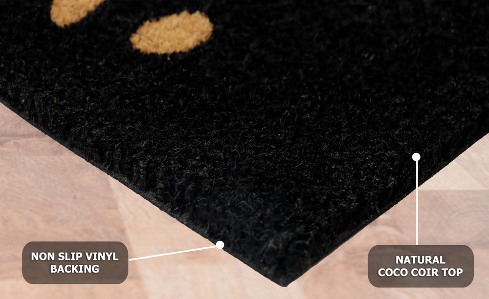 Packaging of Croft&Cane Black Coir Doormat