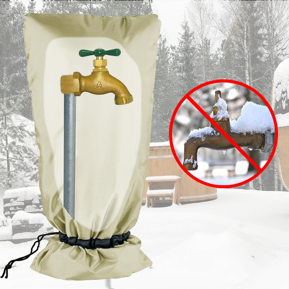 Packaging of DEMEDO XXL Outdoor Faucet Cover