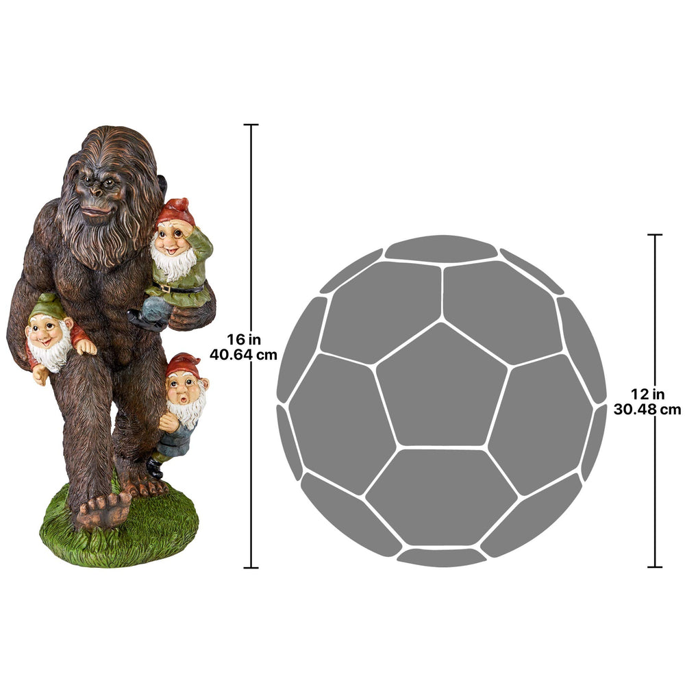 Packaging of Design Toscano Bigfoot Yeti Garden Statue