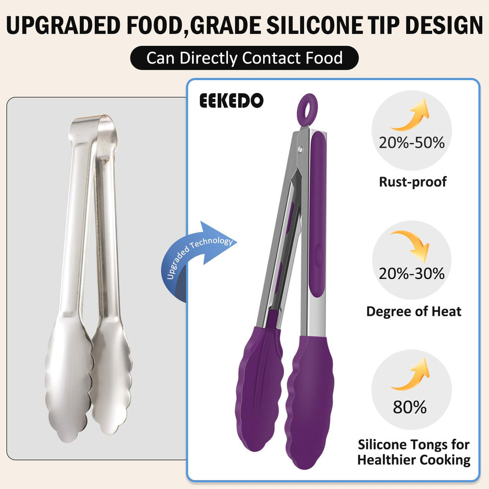 Packaging of EEKEDO cooking tongs set