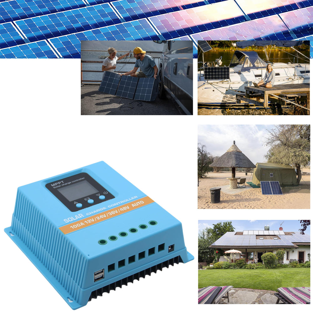 Packaging of ELUSH 100A MPPT Solar Charge Controller
