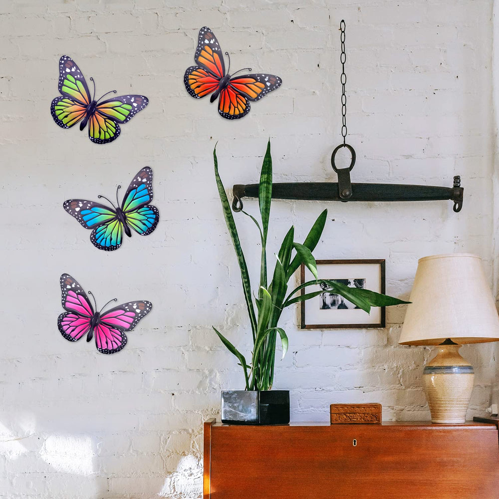 Packaging of EOORAU butterfly wall art set