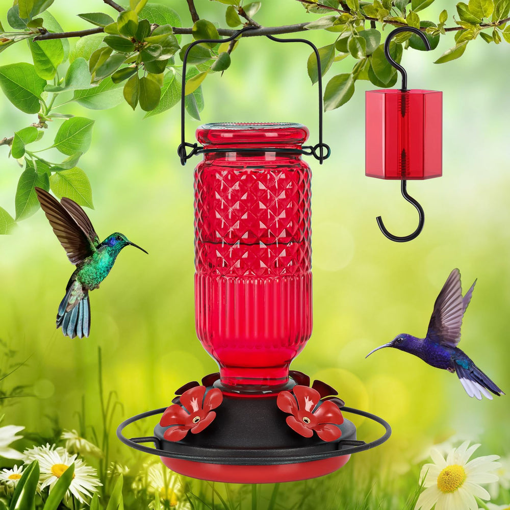 Packaging of FEED GARDEN Glass Hummingbird Feeder