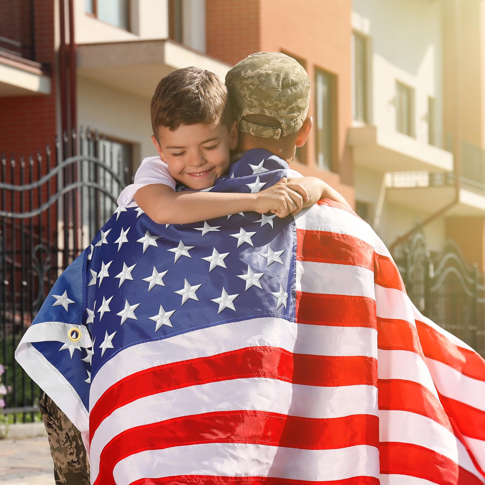 Packaging of FITEAN 4x6 Ft Heavy Duty American Flag
