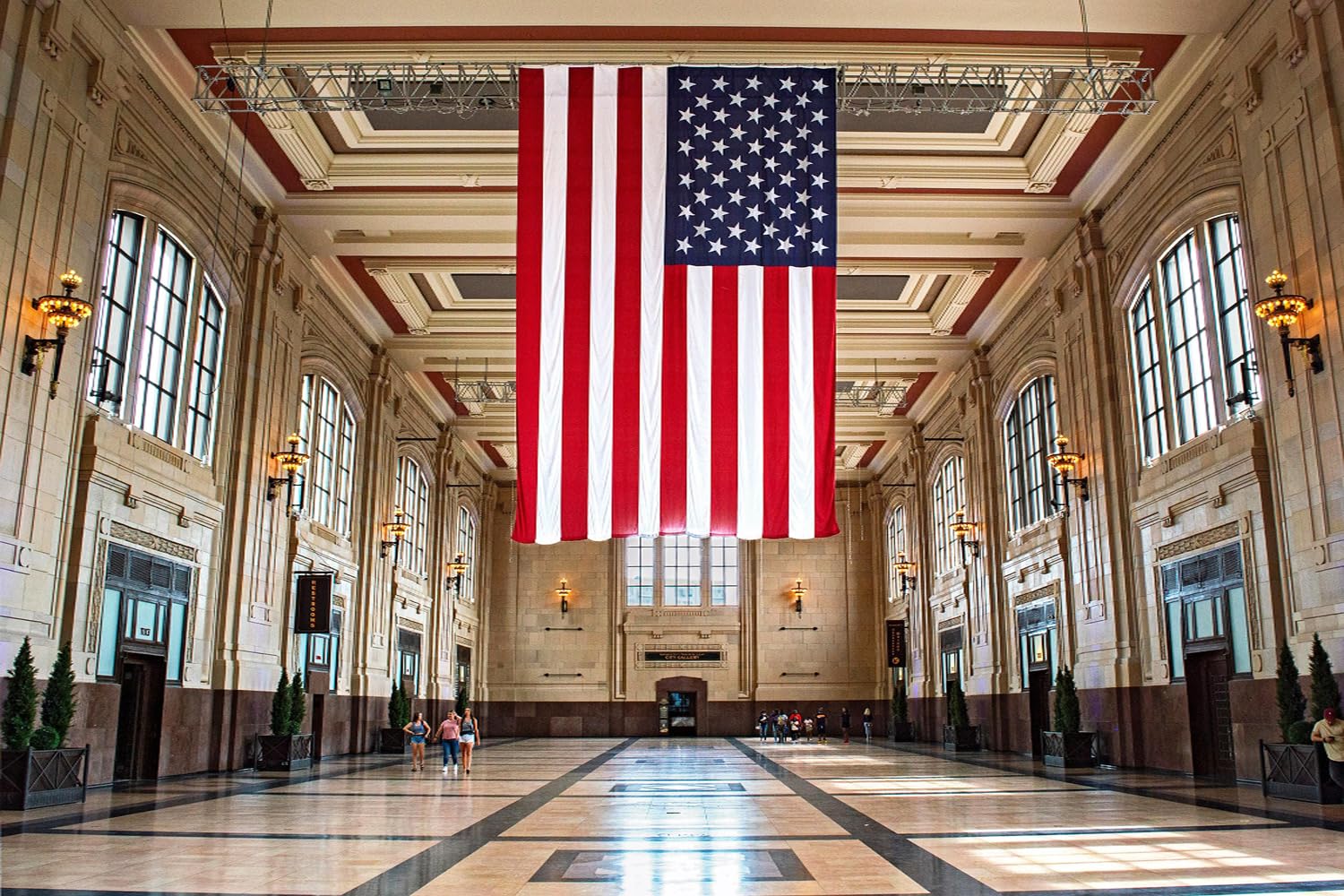 Packaging of Freefy 8x12 ft American Flag