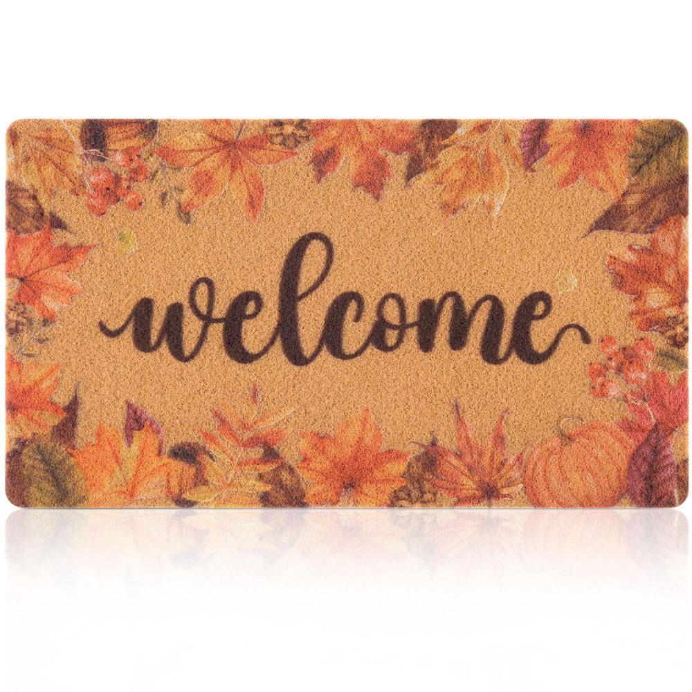 Packaging of Fttoyoly Fall Maple Leaf Door Mat