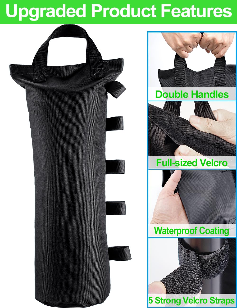 Packaging of Giftape heavy duty canopy weights sand bags
