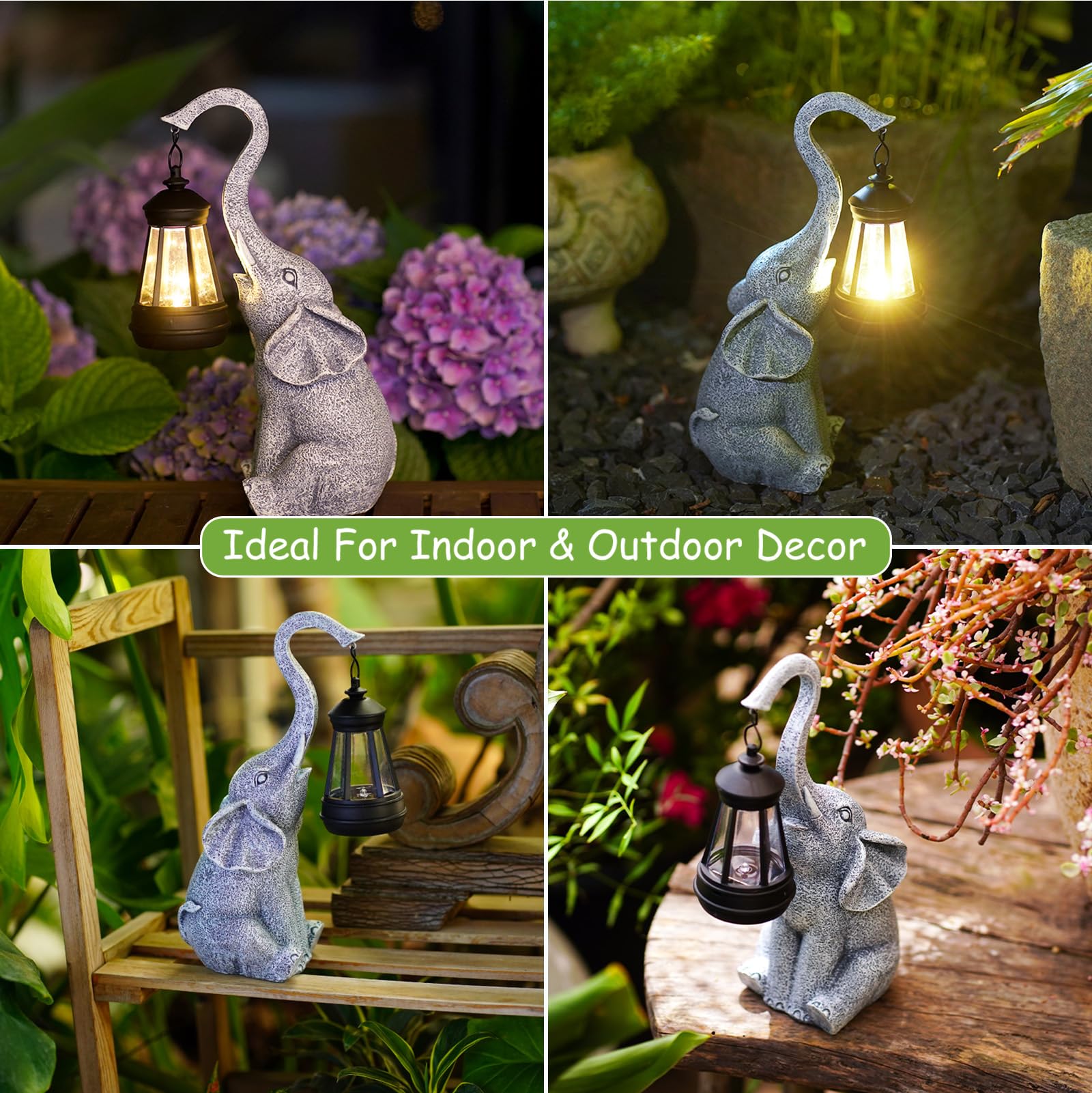 Packaging of Goodeco elephant statue for gifting