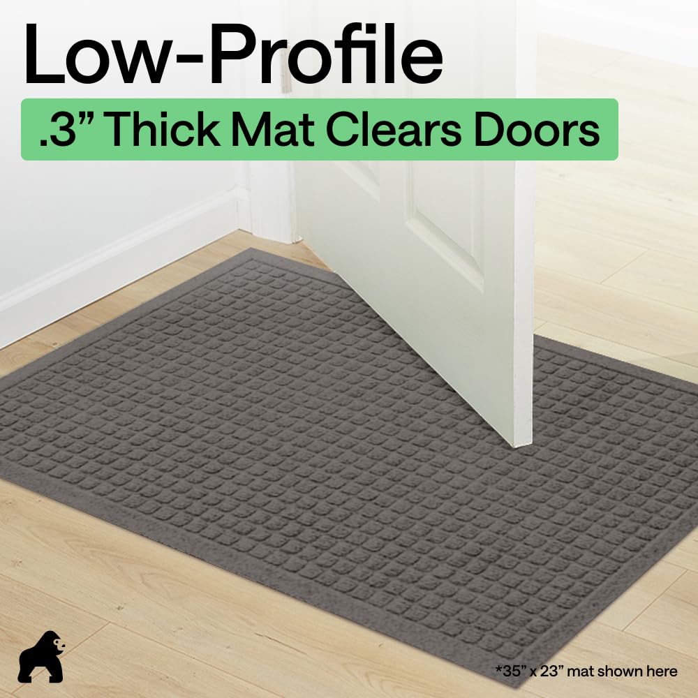 Packaging of GORILLA GRIP HydroABSORB Door Mat