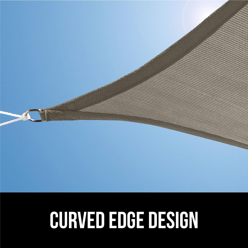 Packaging of GORILLA GRIP Shade Sail 12x12 FT Graphite