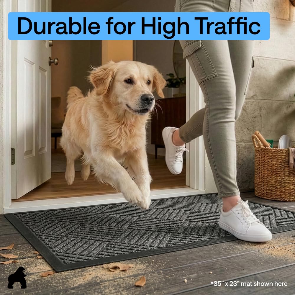 Packaging of GORILLA GRIP WeatherMAX Door Mat