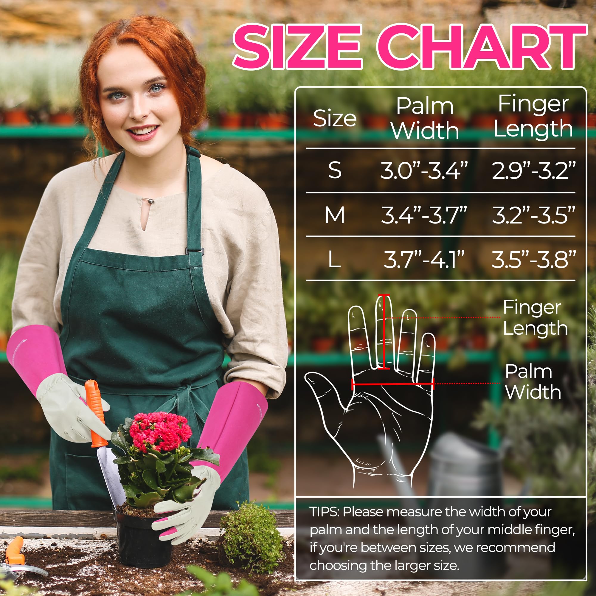 Packaging of HANDLANDY Rose Pruning Gloves