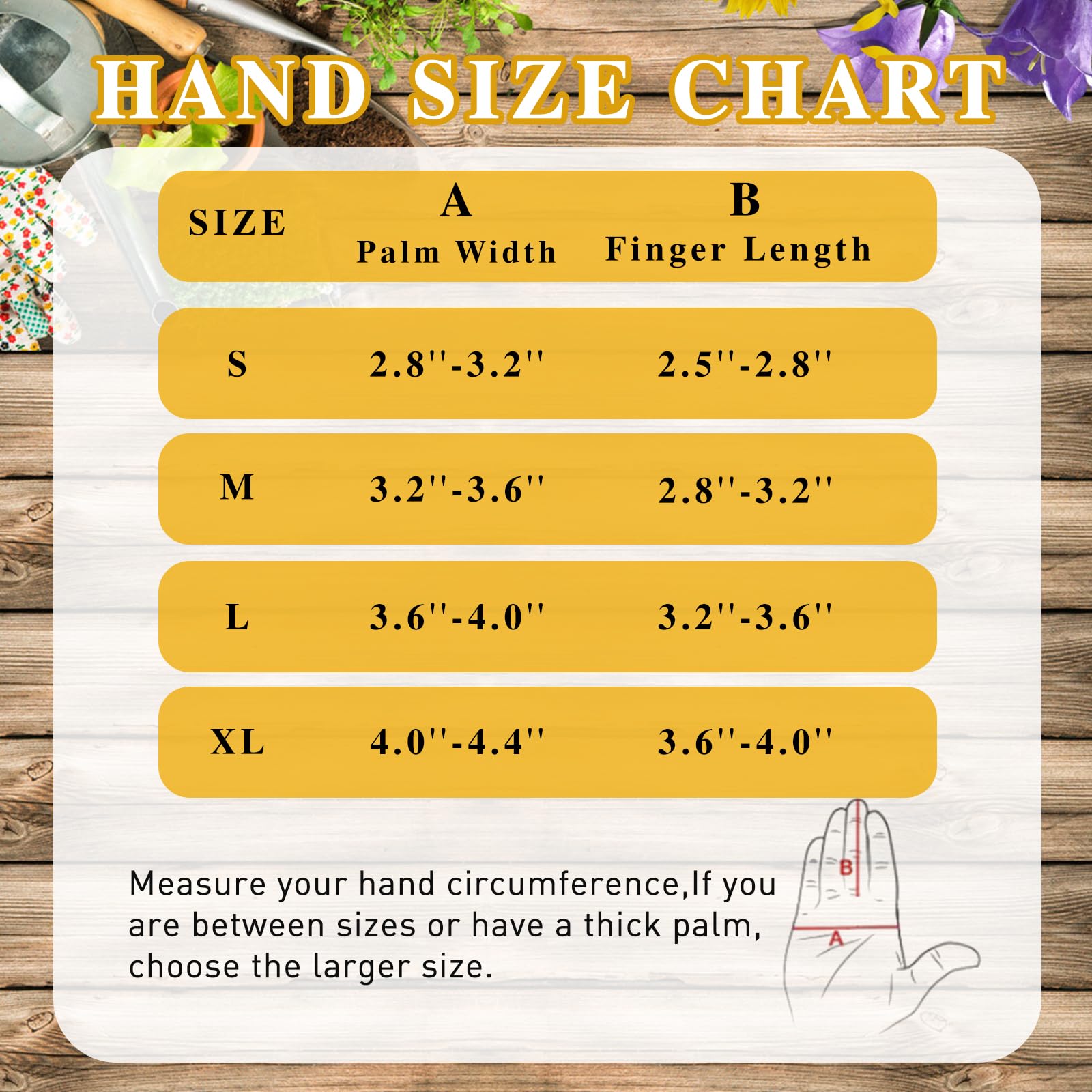 Packaging of HANDLANDY rose pruning gloves