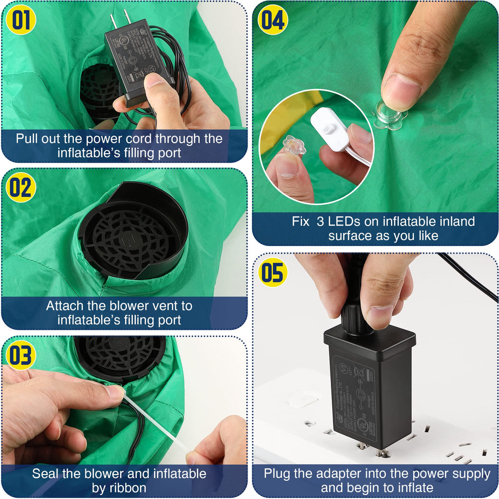 Packaging of Hiboom Replacement Fan Blower