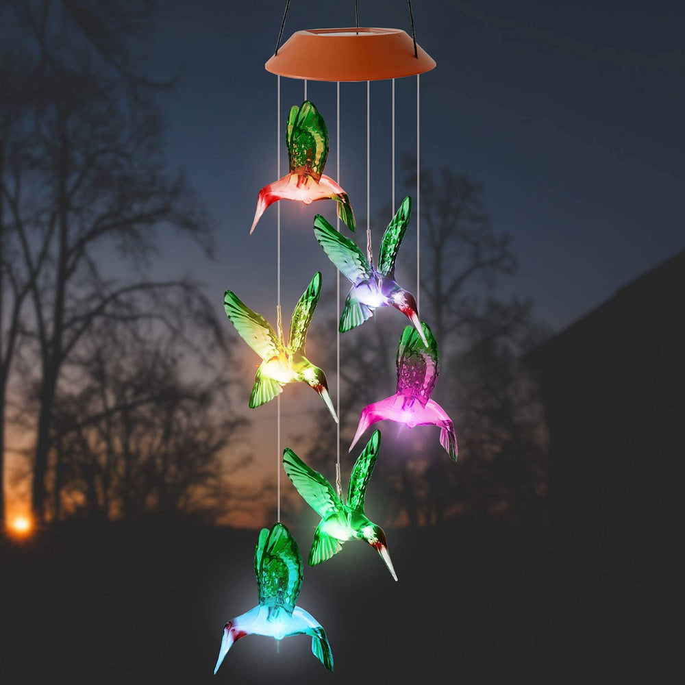 Packaging of HiSolar Hummingbird Solar Wind Chimes