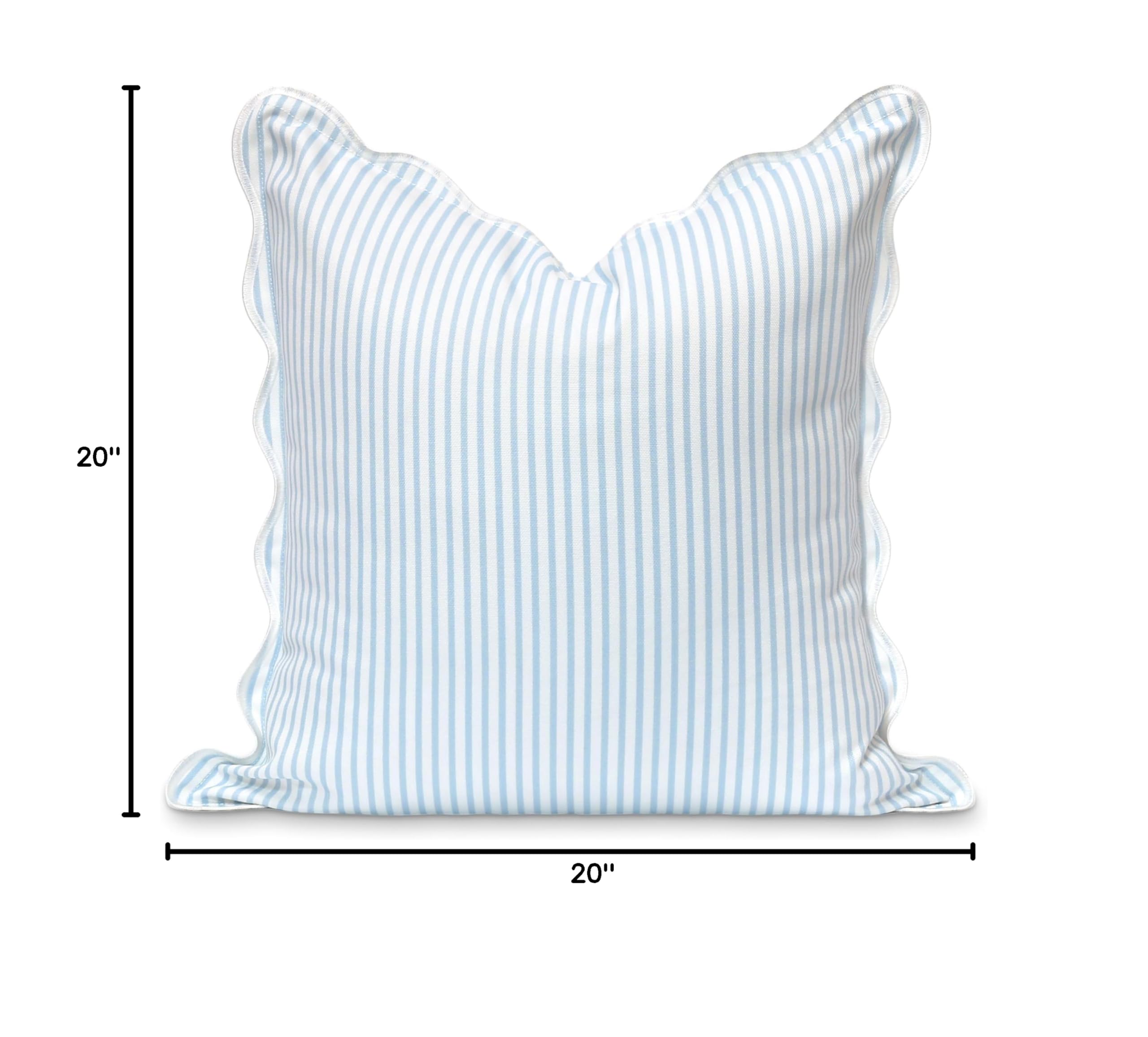Packaging of Hofdeco Premium Scalloped Pillow Cover