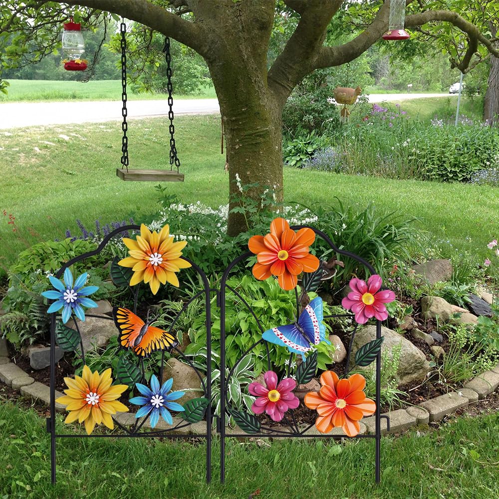 packaging of hogardeck decorative garden stakes