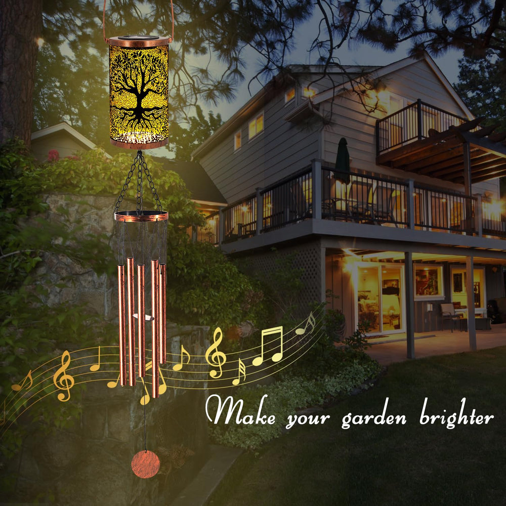 Packaging of Howarmer solar wind chimes