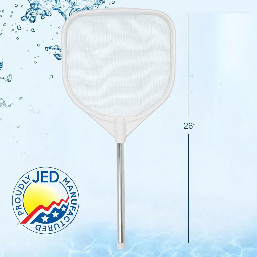 Packaging of JED Pool Tools 2 ft hand skimmer net