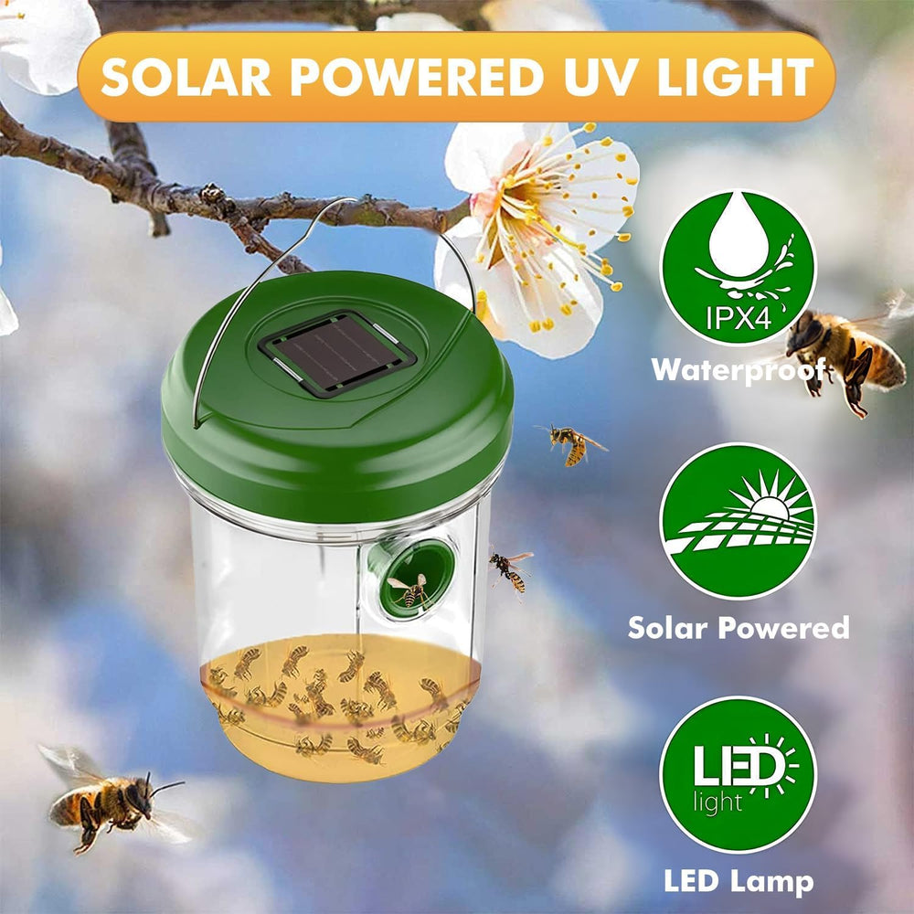 Packaging of Jiermadun Wasp Traps with product information