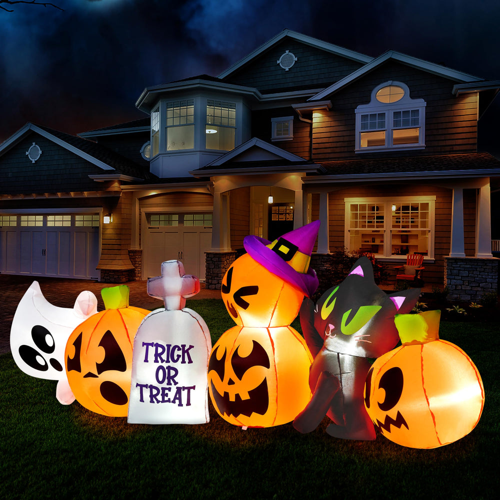 Packaging of Joiedomi 8 FT Halloween inflatable decoration