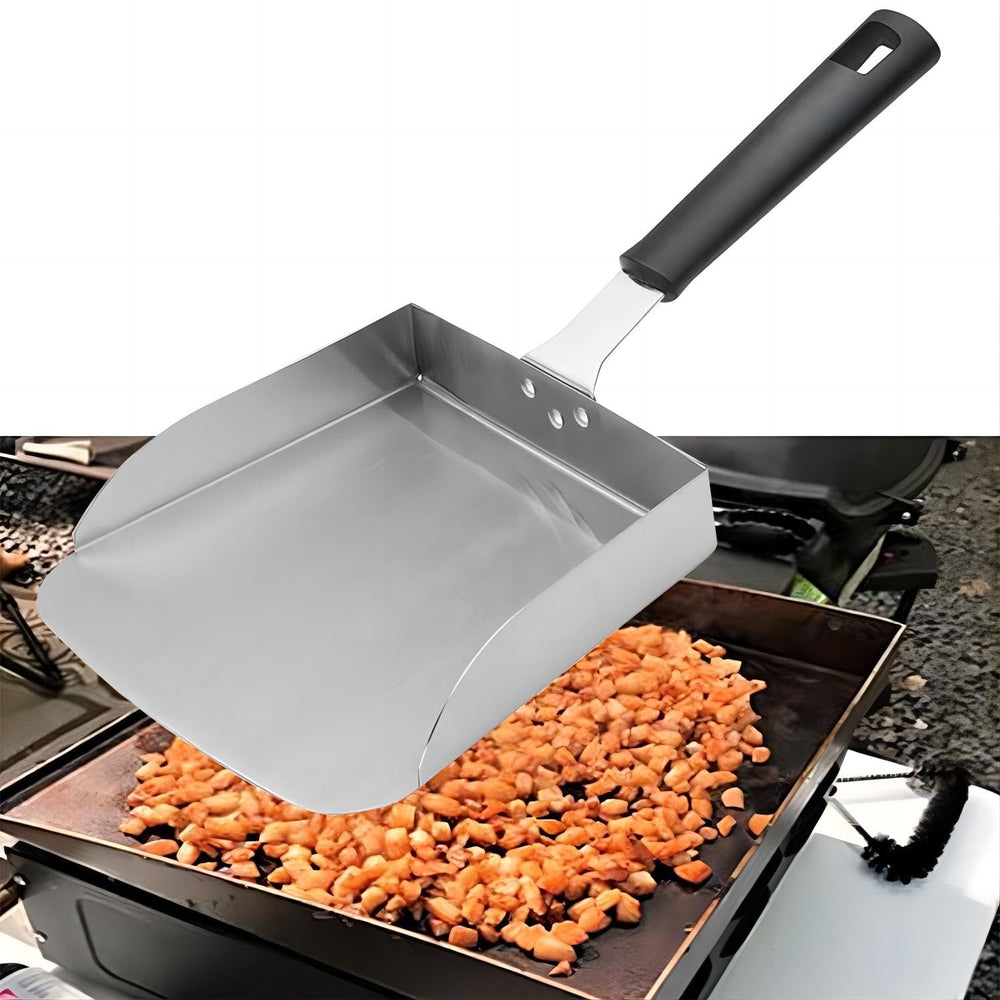 Packaging of Large Griddle Scoop with product details